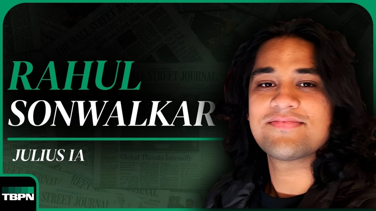 Rahul Sonwalkar on TBPN